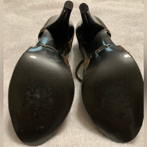 Fergie Peep-Toe Ankle Strap Heels - Picture 5 of 9